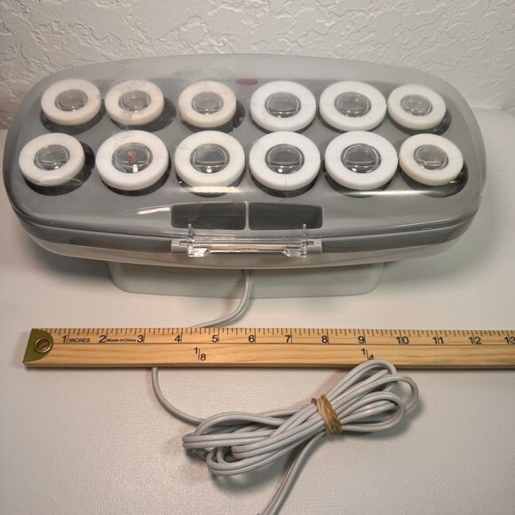 Conair Pro Ceramic Tools Porcelain Series 12 Sponge Roller Hair setter CHV14 - Picture 10 of 11